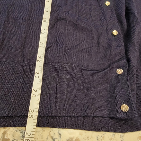 Ann Taylor Lightweight Silk/Cotton Short Sleeve Cardigan Size XXL - Picture 6 of 9